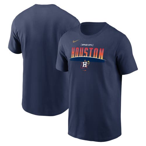 Nike Men's Navy Houston Astros City Connect T-shirt In Blue