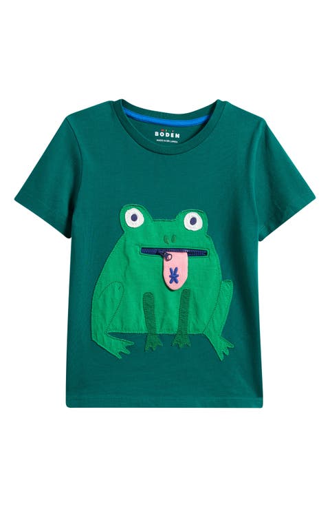 Kids' Zip Appliqué T-Shirt (Toddler & Little Kid)