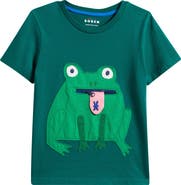 Mini Boden Kids' Zip Appliqué T-Shirt