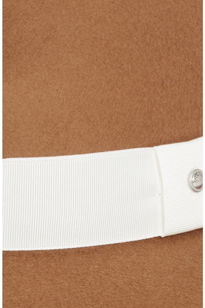 Zoe Wool Felt Fedora, Alternate, color, BROWN