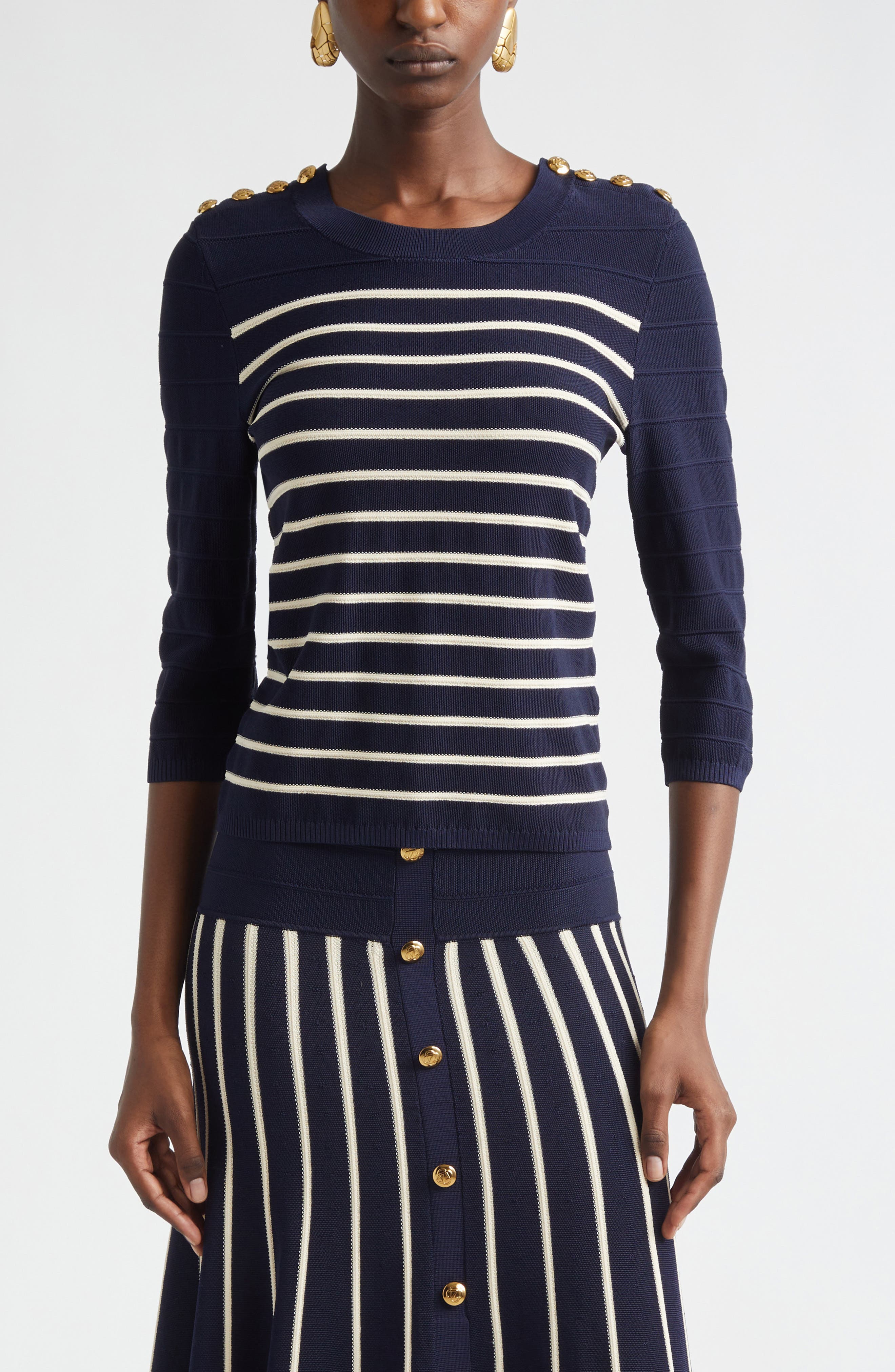 Kindred Spirit Luna Stripe Sweater