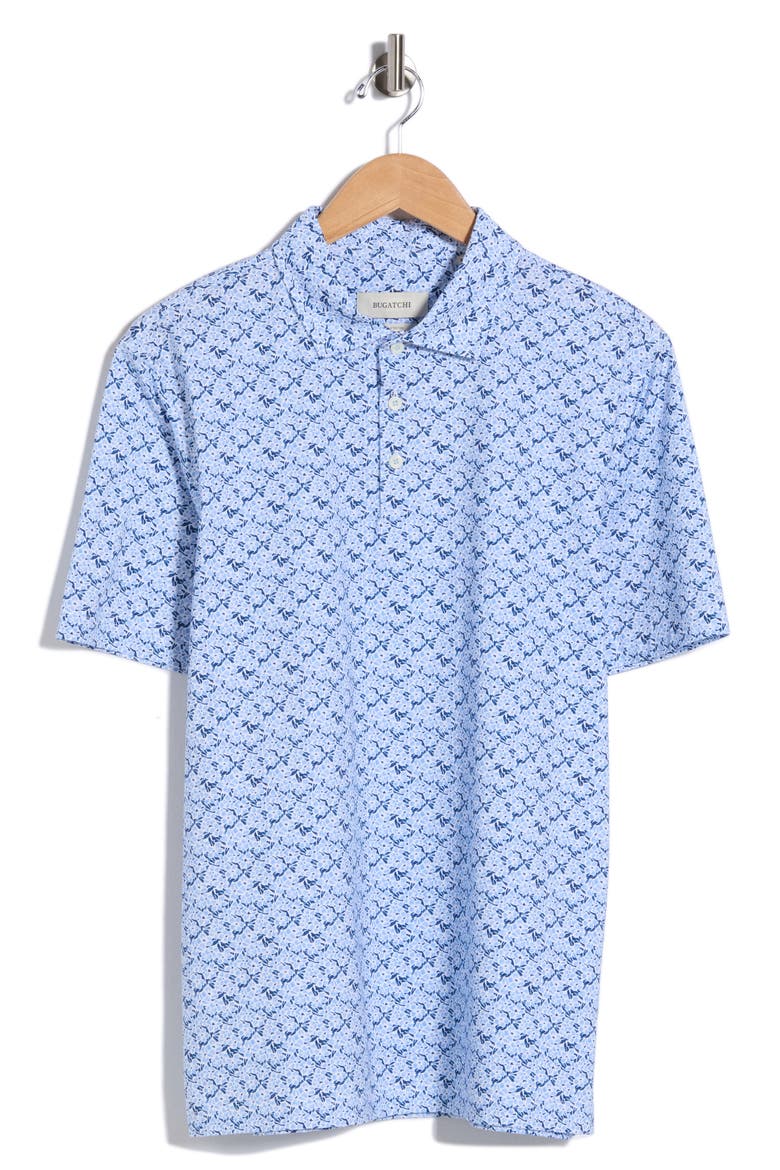 Victor OoohCotton® Floral Polo, Alternate, color, NAVY