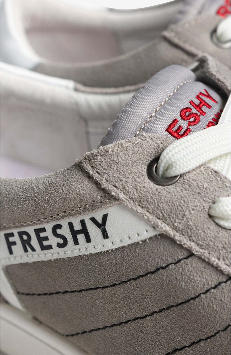 Freshy Kingpin Suede Sneaker, Alternate, color, Grey/White