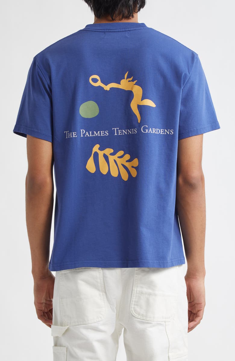 PALMES Garden Pocket Graphic T-Shirt, Alternate, color, Blue