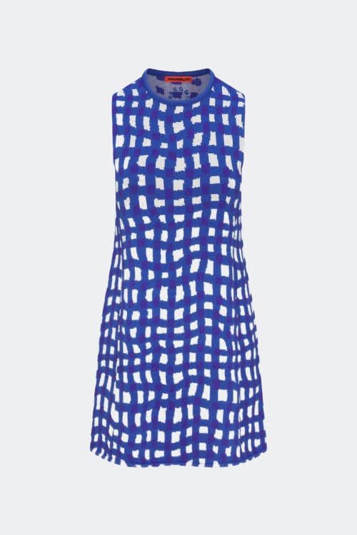 Simonmiller Zana Knit Mini Dress In Blue