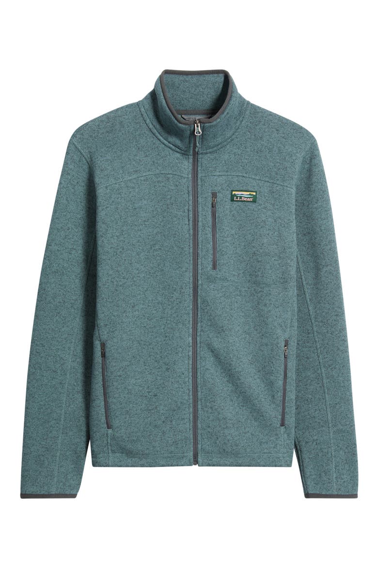 Men's Sweater Fleece Jacket, Alternate, color, FOREST GRAY