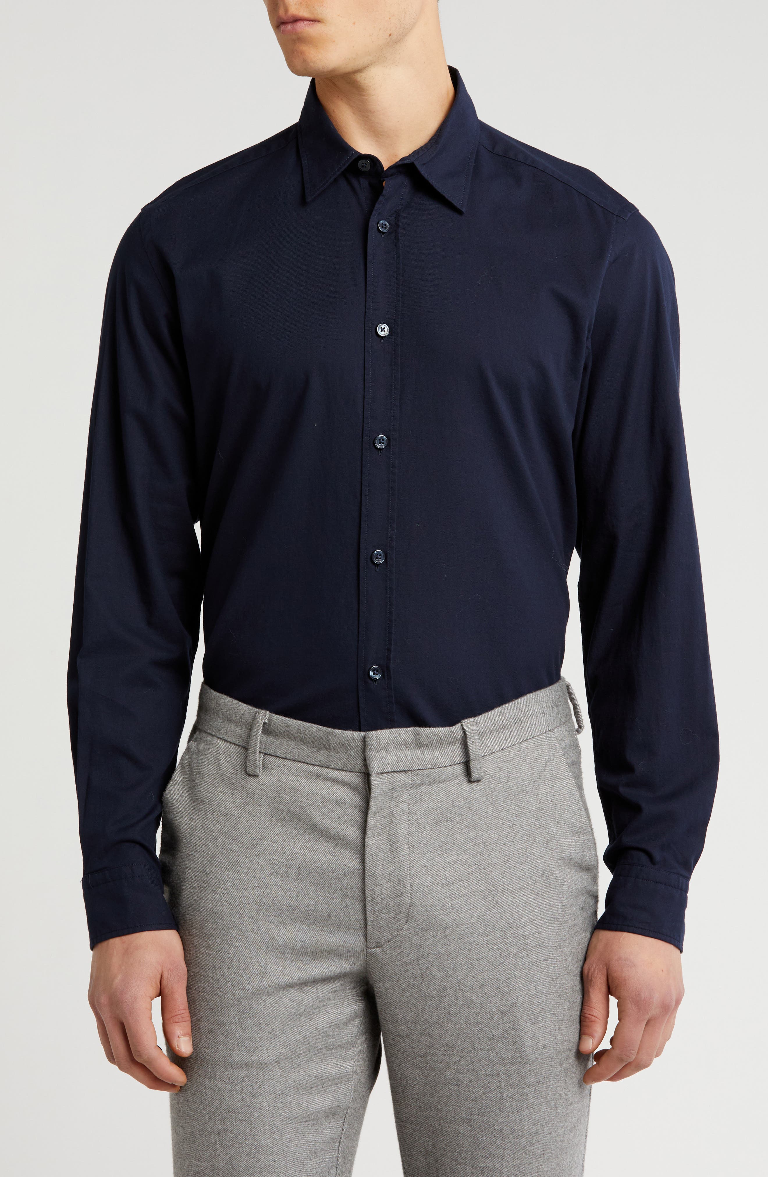 BOSS Liam Kent Button-Up Shirt