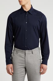 BOSS Liam Kent Button-Up Shirt