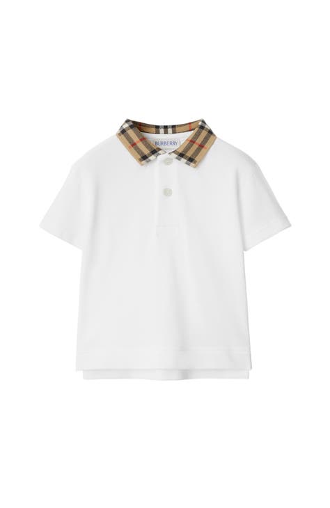 Burberry shirt baby boy on sale