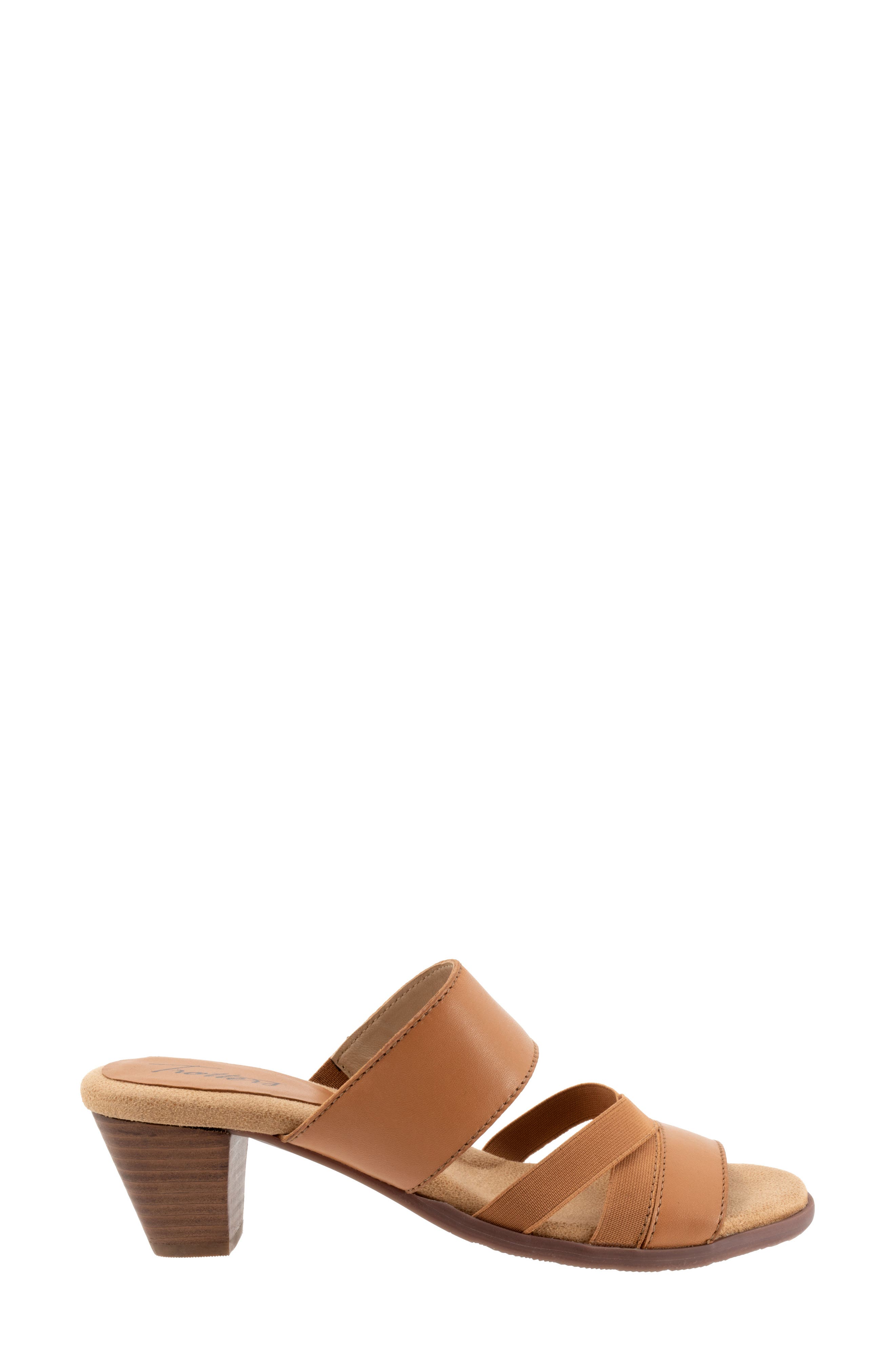 Maxine Slide Sandal, Alternate, color, LUGGAGE