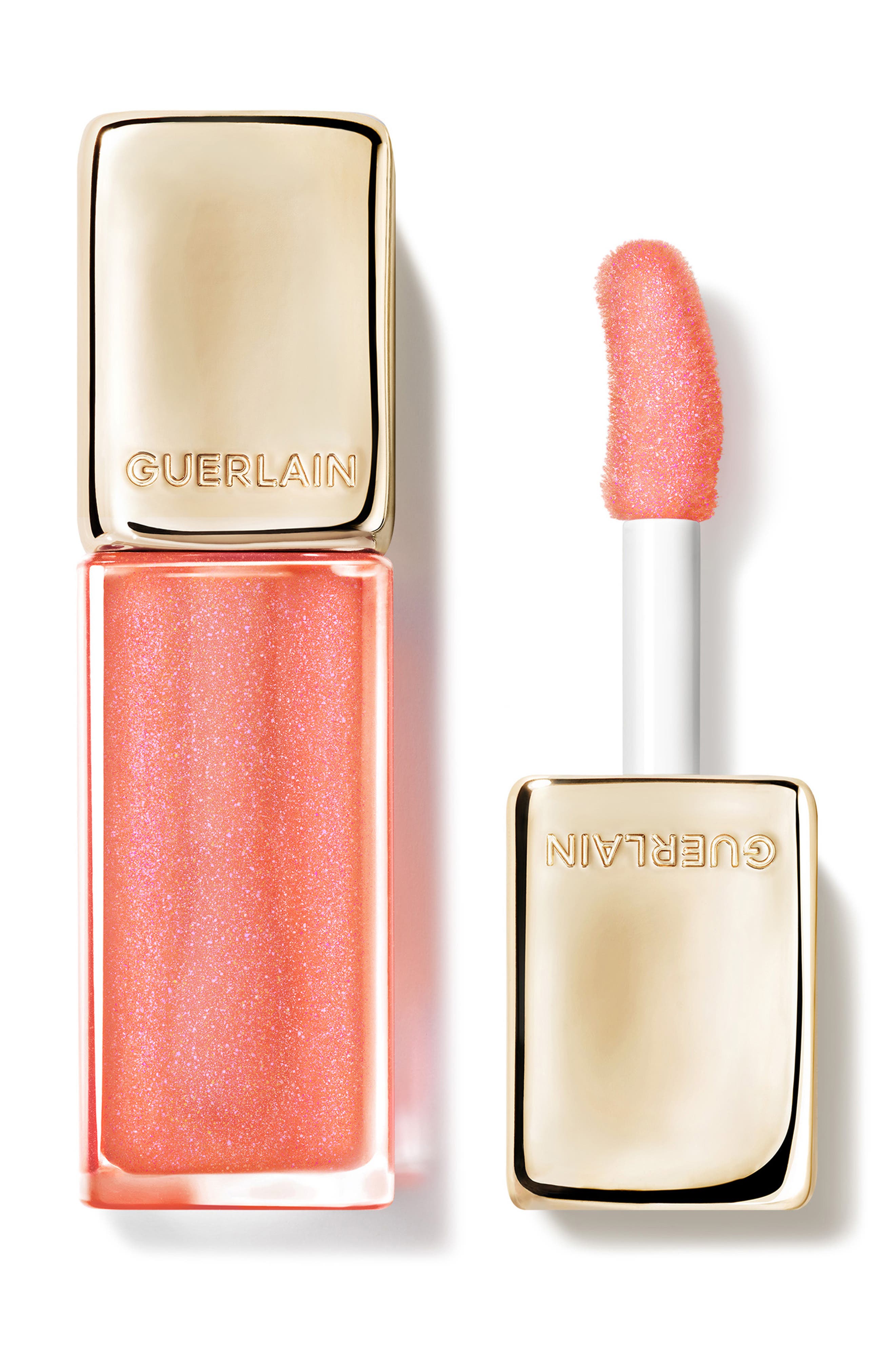 Guerlain Sparkling Rosewood KissKiss Bee Glow Lip Oil (Limited