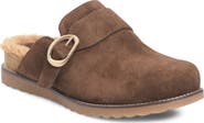 Söfft Angela Leather Clog with Genuine Shearling Trim