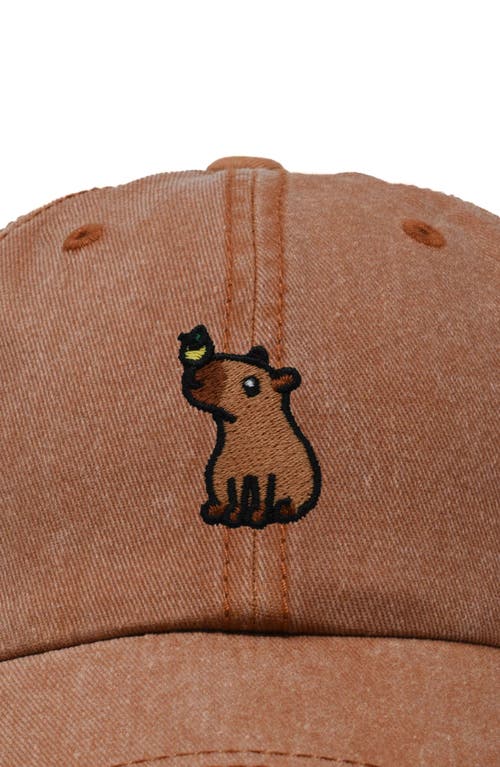 DALIX DALIX CAPYBARA EMBROIDERED EVERYDAY HAT 