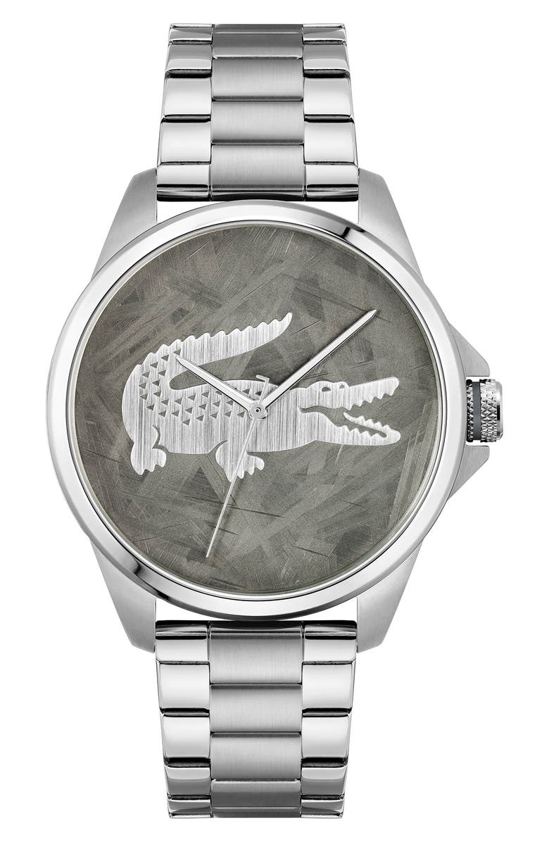 Lacoste Le Croc Bracelet Watch, 43mm, Main, color, 