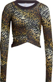 Free People FP Movement Tempo Ruched Crop Top