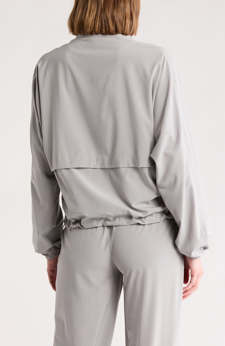 Z by Zella Interval Zip Up Jacket, Alternate, color, Grey Ultimate