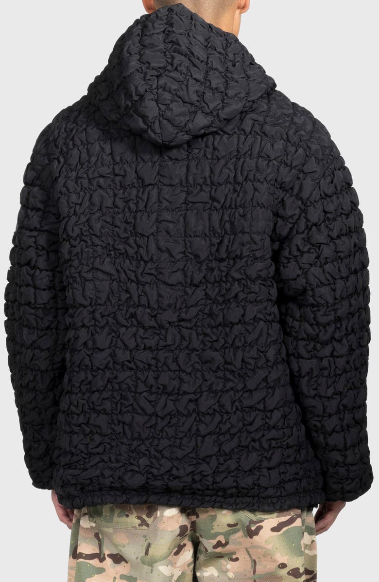 PLEASURES Tender Hooded Quilted Puffer Jacket, Alternate, color, Black
