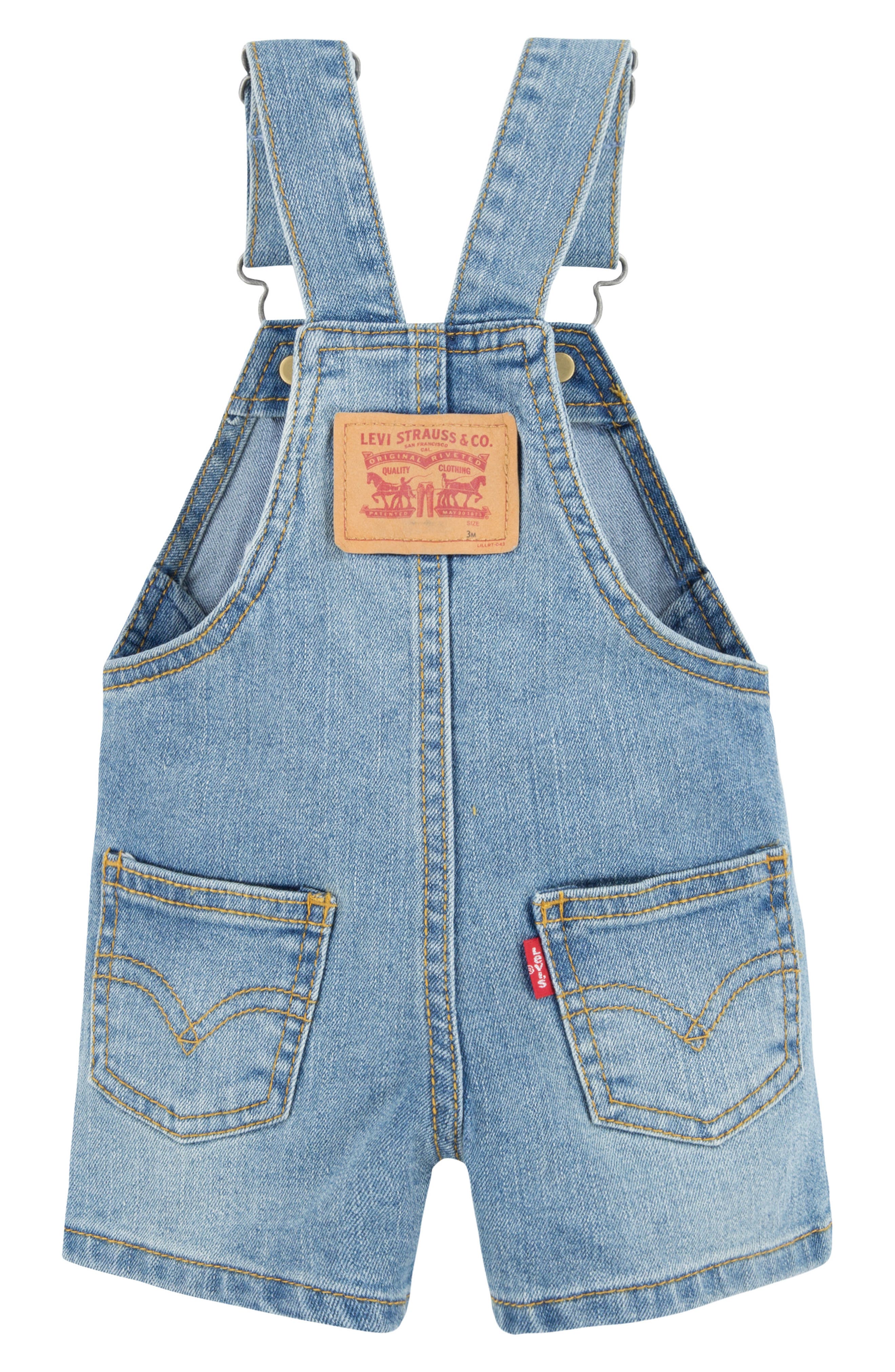 Детские Levi's Denim Shortalls — фото 2