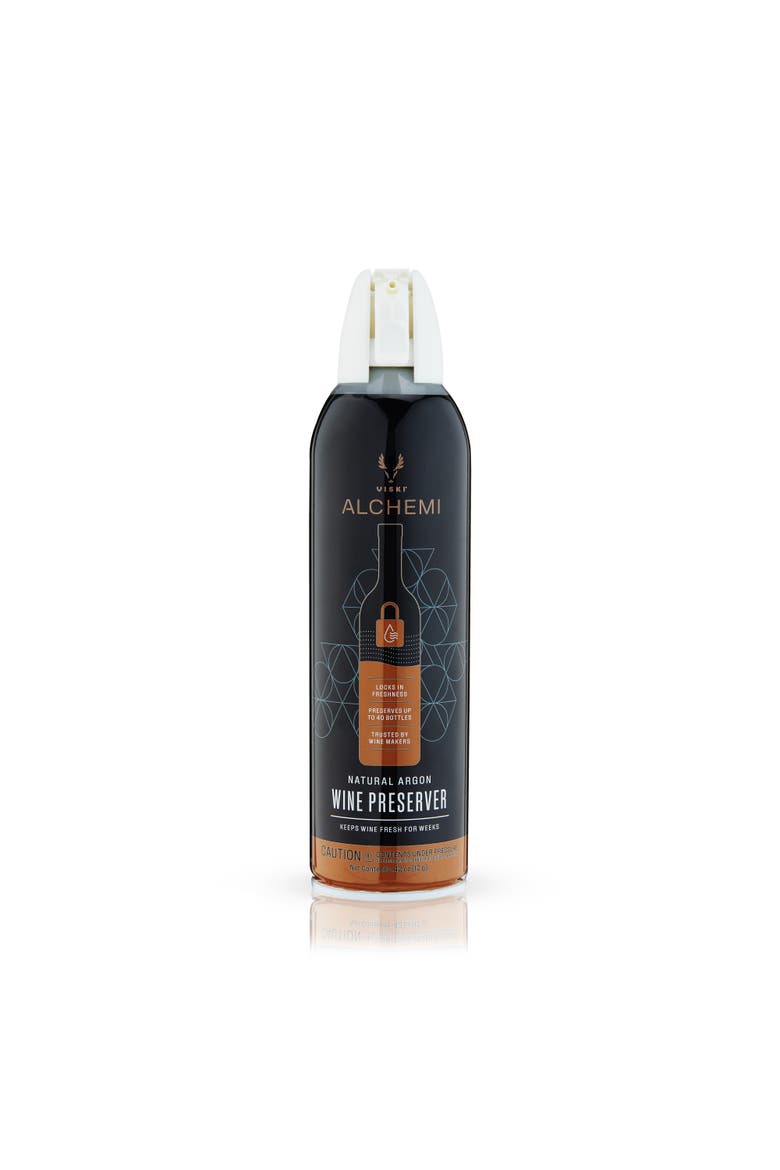 Alchemi Natural Argon Wine Preserver, Main, color, Black