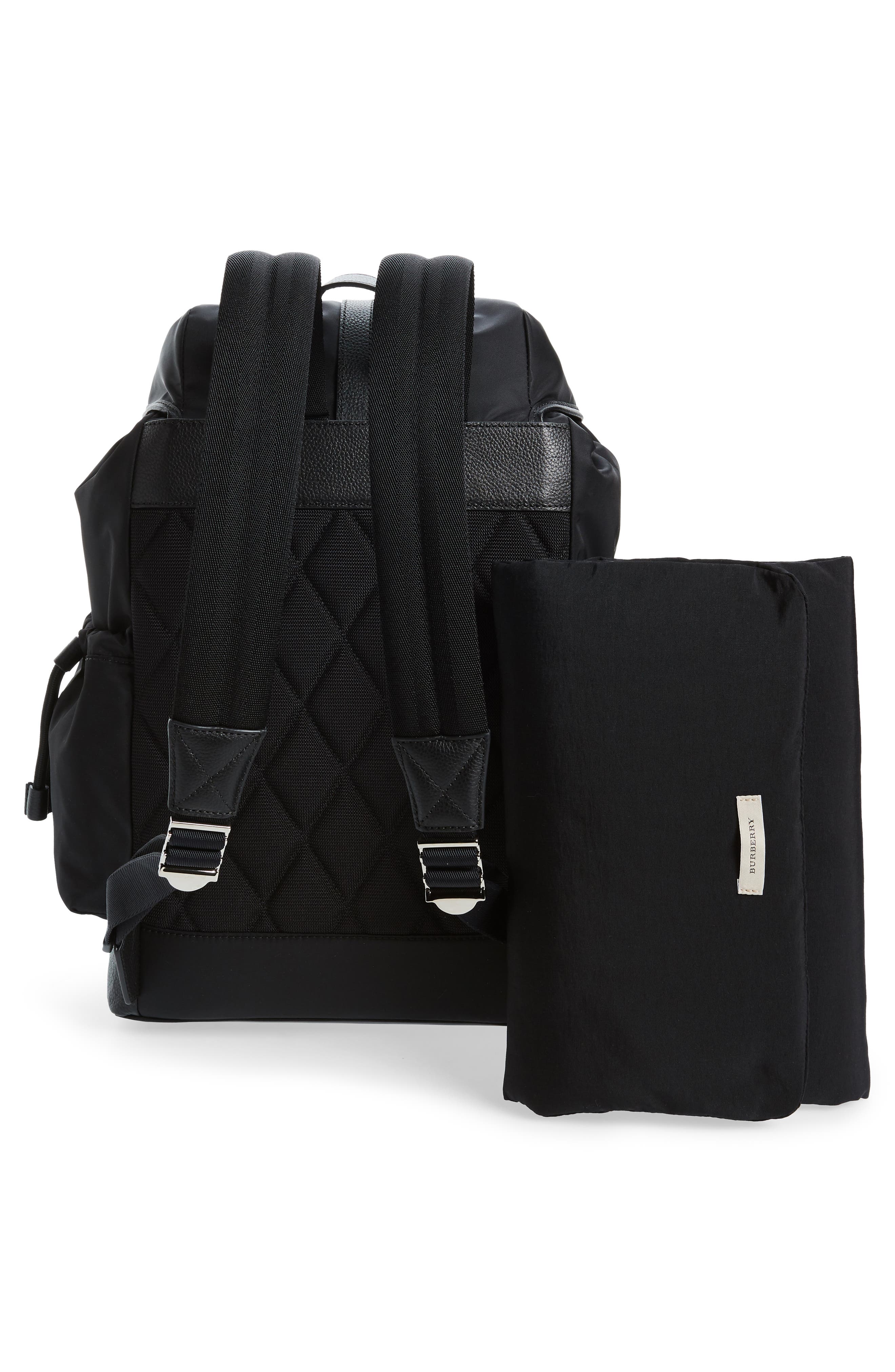 Burberry Watson Diaper Backpack, Alternate, color, 