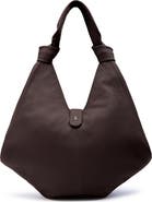 behno Large Nelli Pebble Leather Hobo Bag