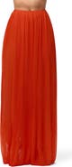 Naked Wardrobe Plissé Wide Leg Pants