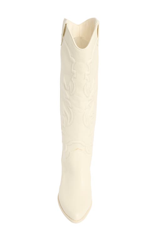 Billini Udel Cowboy Boot In White