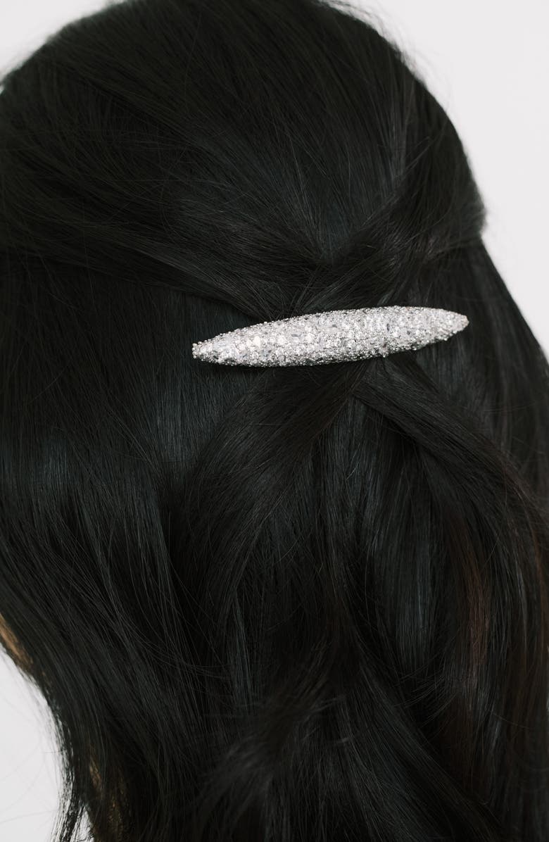 Jennifer Behr Czarina Crystal Barrette, Alternate, color, 