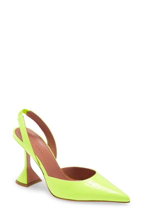 Neon designer heels hotsell