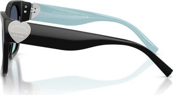 54mm Gradient Square Sunglasses