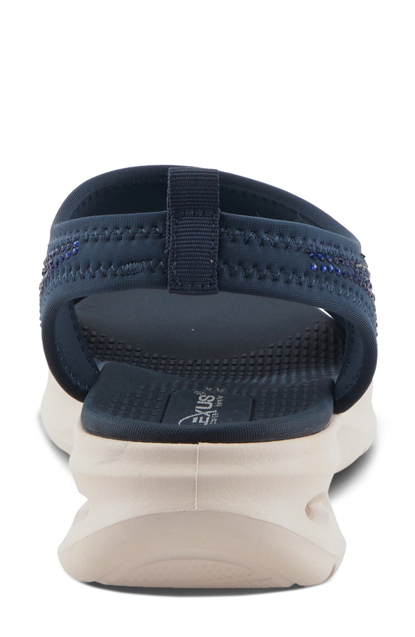 Flexus by Spring Step Gosselin Slingback Platform Sandal, Alternate, color, Navy