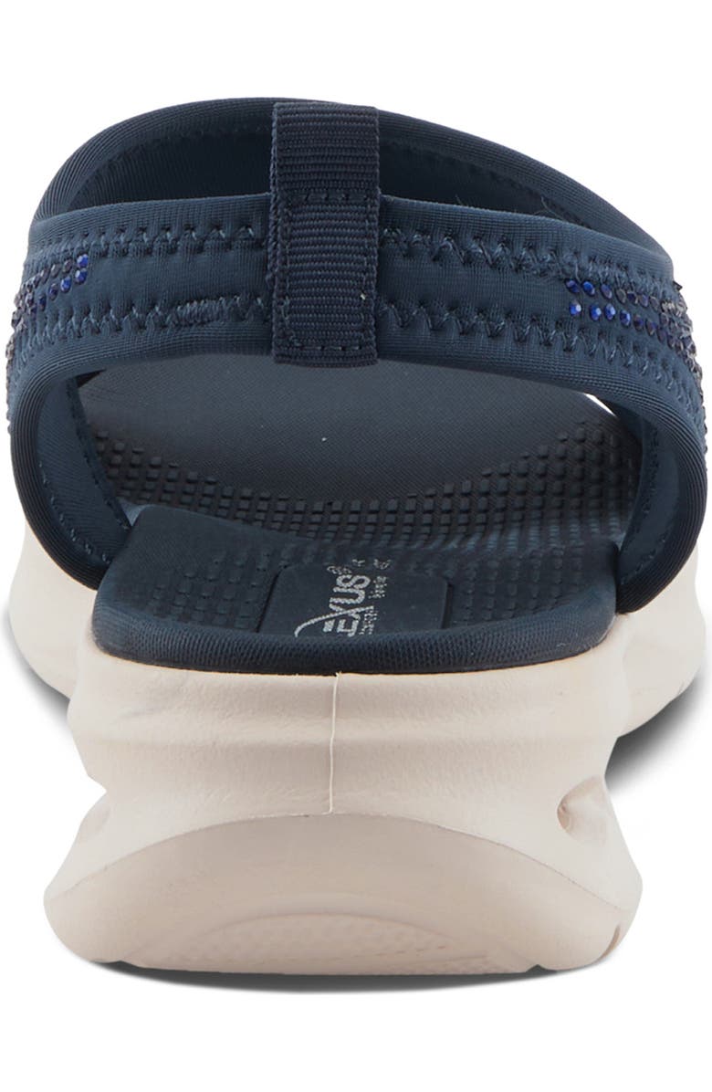 Flexus by Spring Step Gosselin Slingback Platform Sandal, Alternate, color, Navy