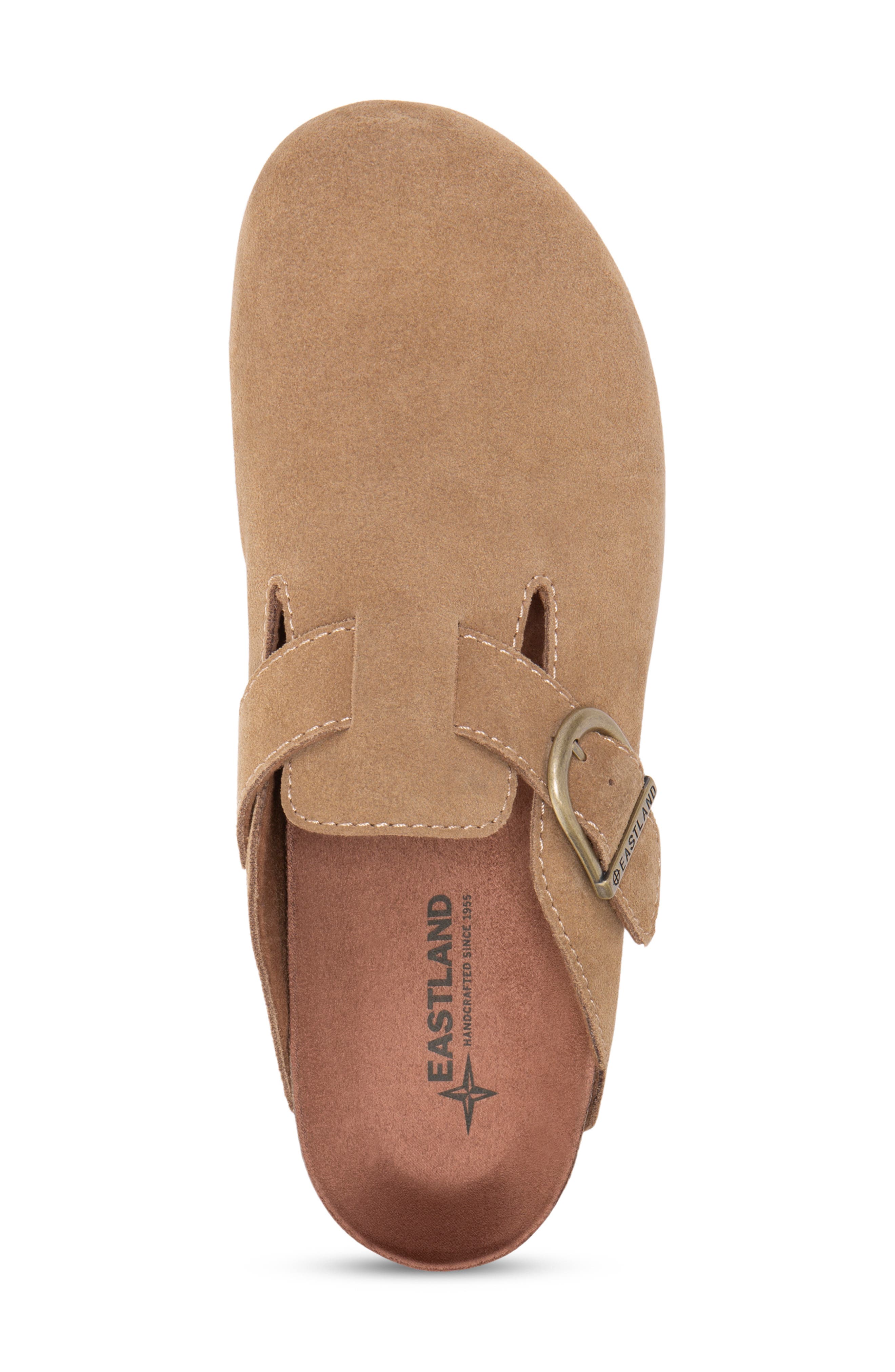 Eastland Gabe Mule, Alternate, color, Khaki Suede