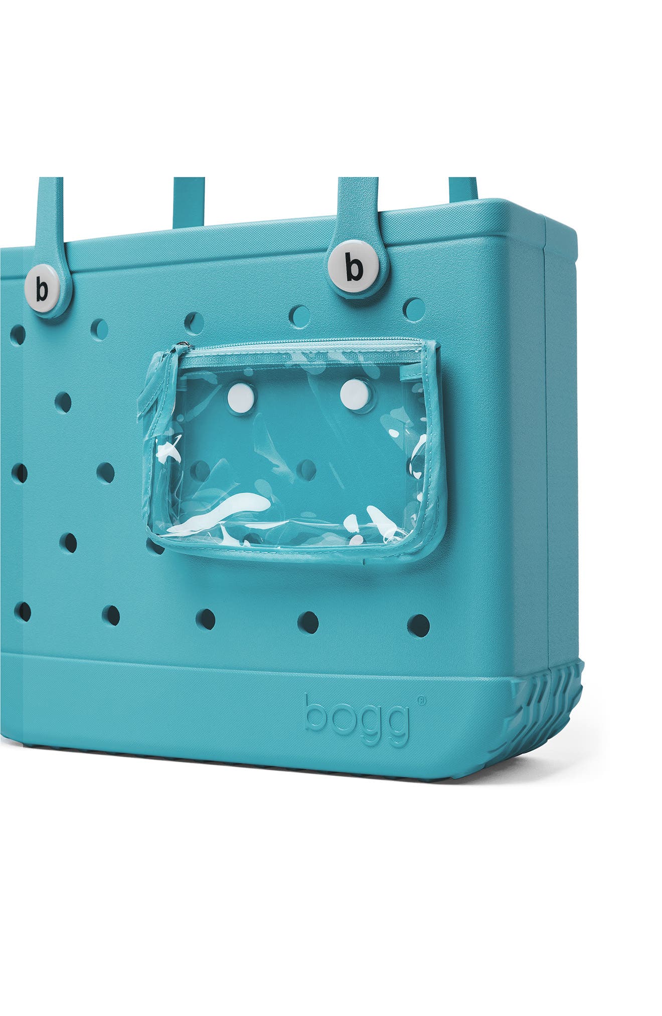 Bogg Bag Baby Boggs Tote Bag, Alternate, color, Turquoise And Caicos
