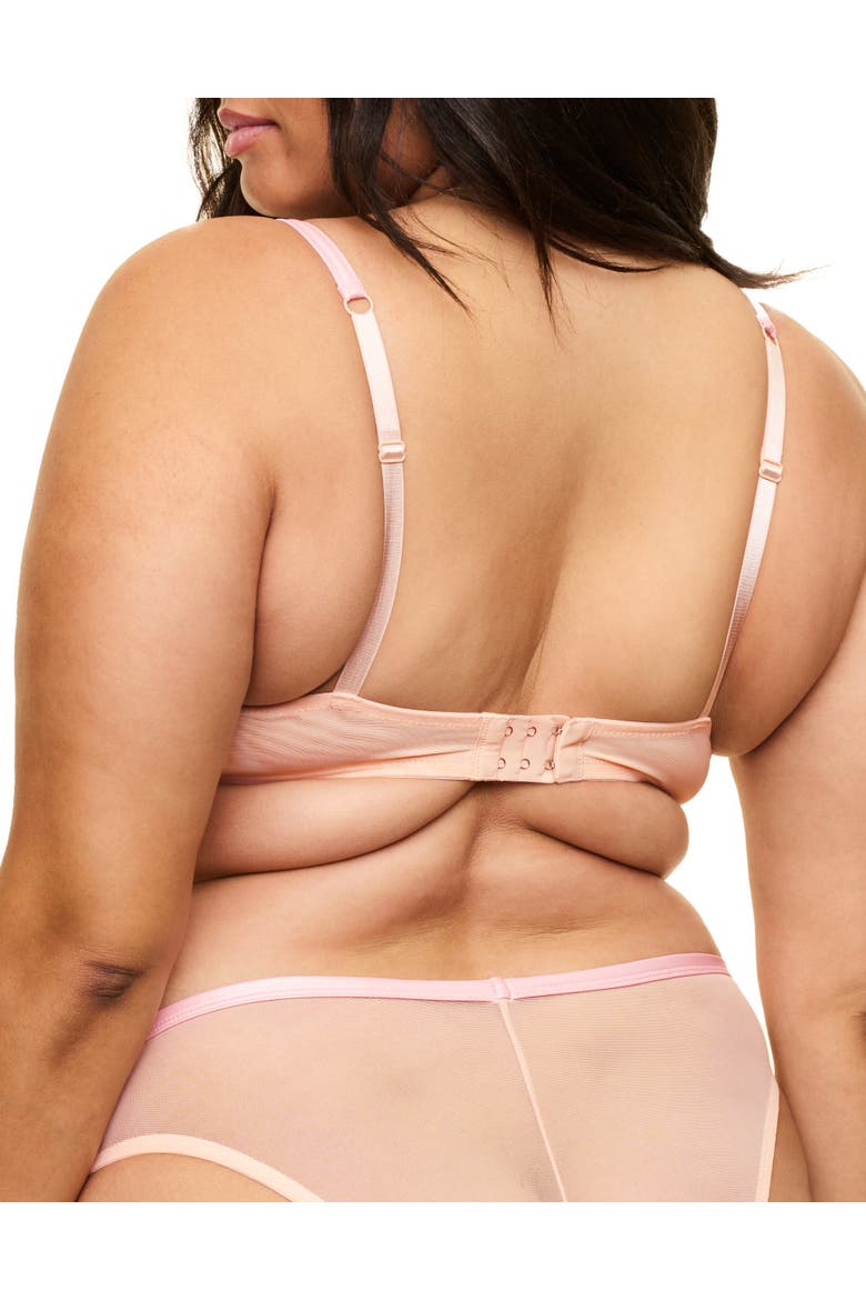 Paloma Contour Balconette Bra, Alternate, color, Medium pink