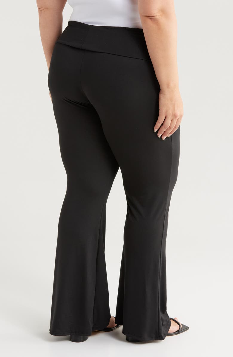 24seven Comfort Apparel Bootcut Pants, Alternate, color, Black