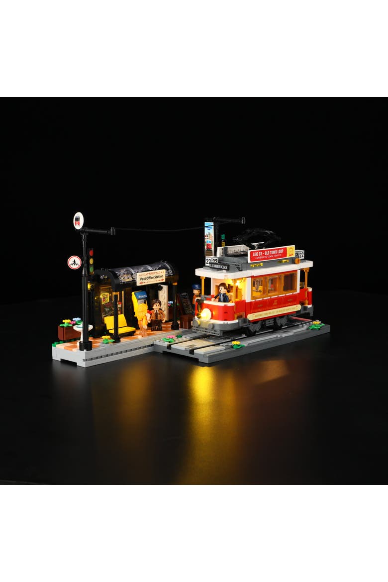 Heritage Tram and Station Lighting Building Set Model CT1274H, Alternate, color, Multicolor