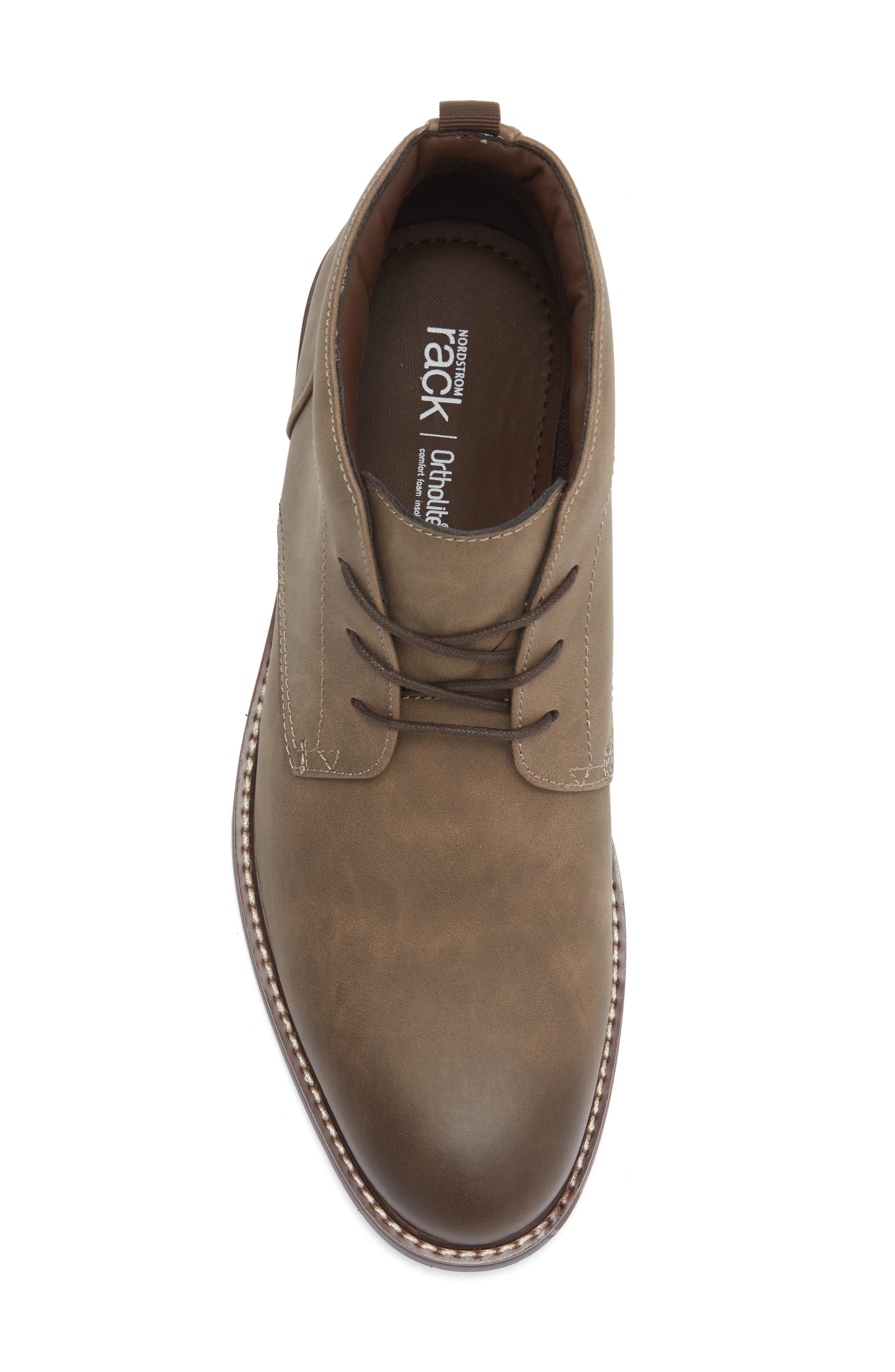 Clifton Lug Sole Chukka Boot, Alternate, color, BROWN NUBUCK PU