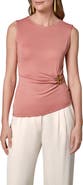 Donna Karan New York Asymmetric Gathered Top