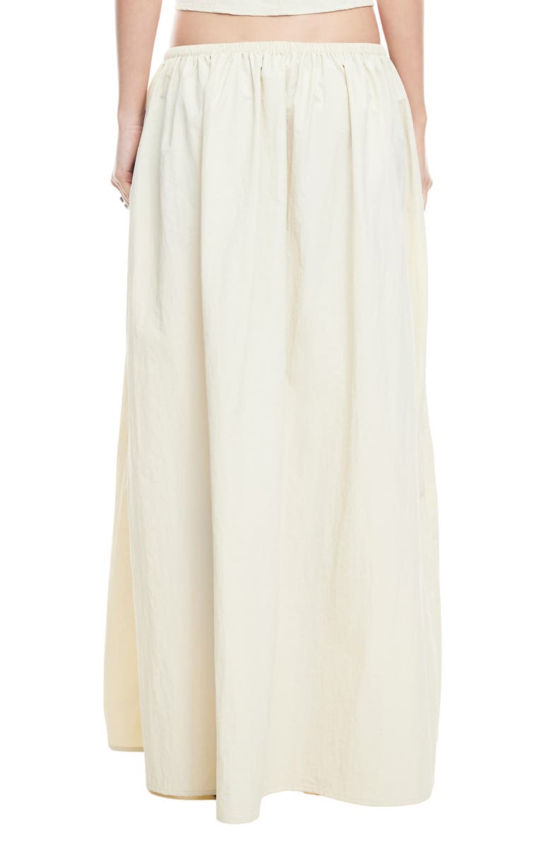 LIONESS Sweet Escape Maxi Skirt, Alternate, color, Oyster
