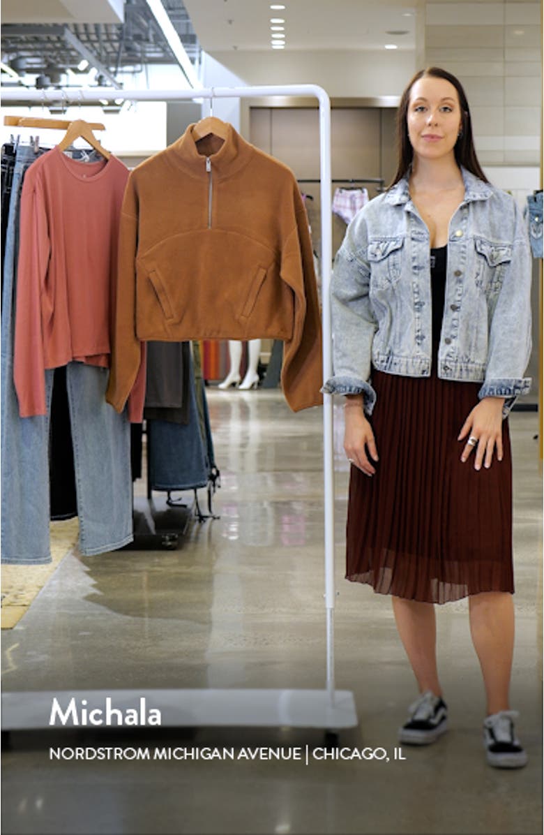 Cassady Micro Fleece Half Zip Top, sales video thumbnail