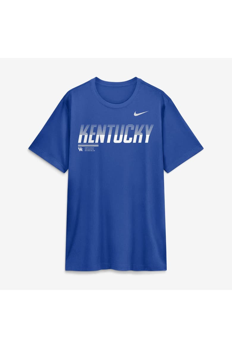 Men's Nike Royal Kentucky Wildcats Sideline Legend Dri-FIT T-Shirt, Alternate, color, Royal