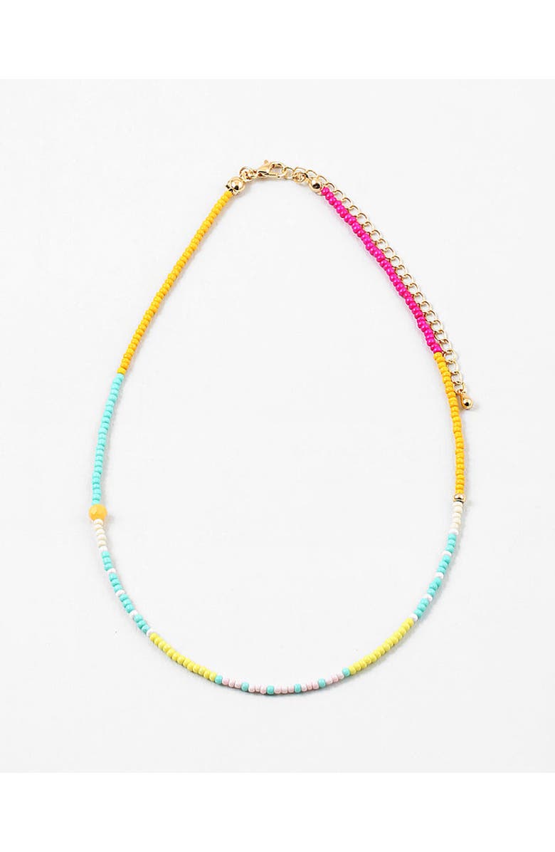 Erin McDermott Jewelry Ciao Bella Tiny Beaded Necklace, Main, color, Multi