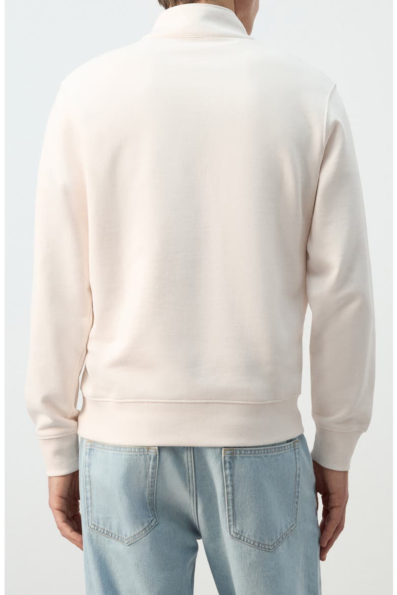 Quarter Zip Pullover, Alternate, color, ECRU