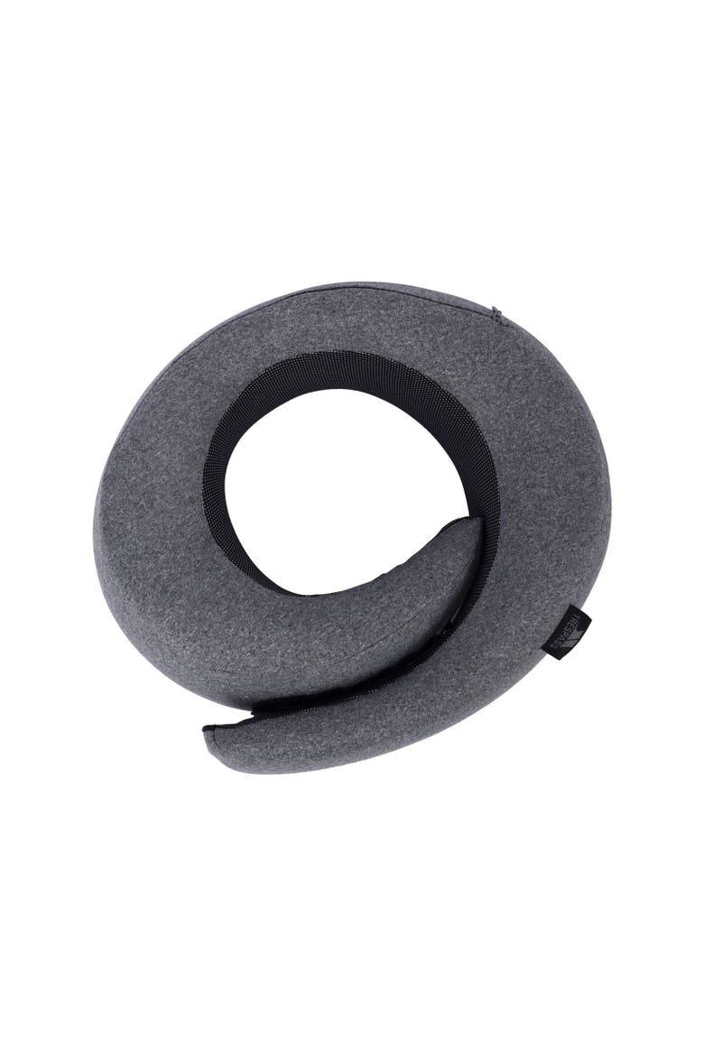Escargo Travel Pillow, Alternate, color, Gray