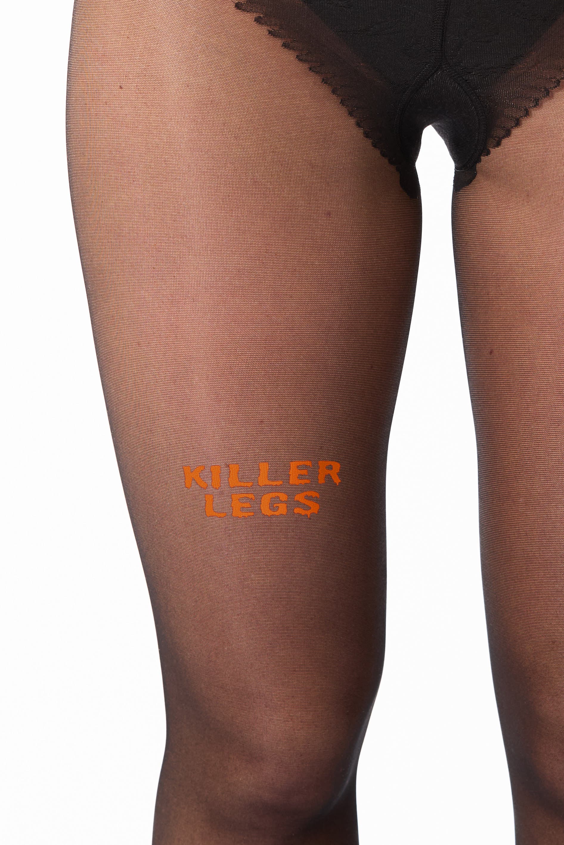 SKYTIGHTS Halloween Statement Tights in Black 