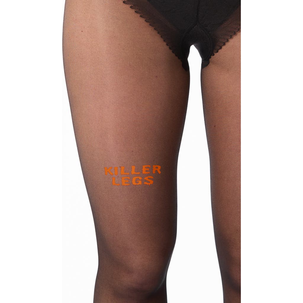 SKYTIGHTS Halloween Statement Tights in Black  product