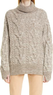 rag & bone Nora Cable Knit Turtleneck