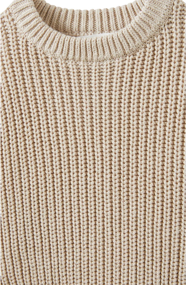 Cotton On Kids Connor Crew Neck Jumper, Alternate, color, Rainy Day