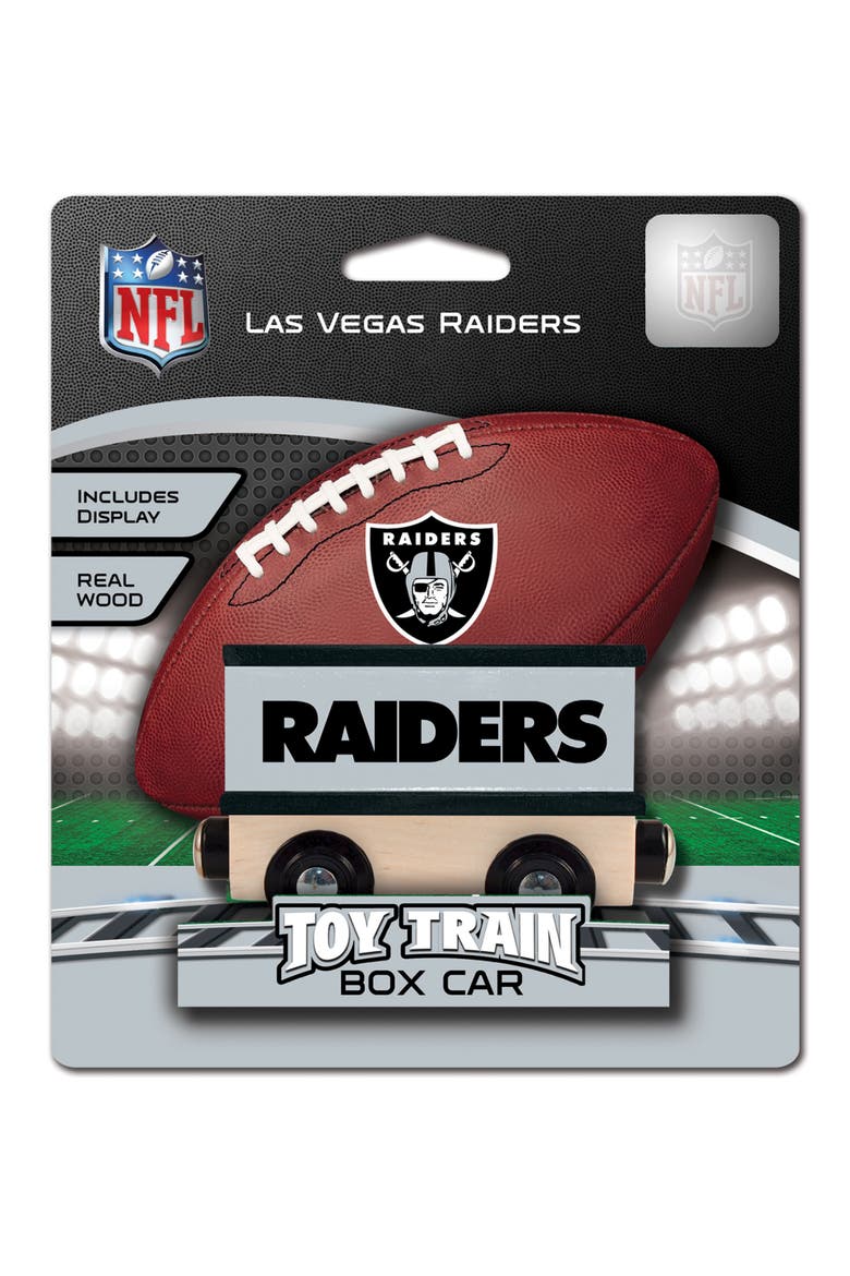 Las Vegas Raiders Toy Train Box Car, Alternate, color, Multicolor